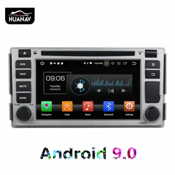 DSP Android 9.0 Avto DVD Predvajalnik, GPS Navigacija Za Hyundai SANTA FE 2005-2012 Auto radio večpredstavnostna IPS Zaslon, Wifi 4G MAX 4+64GB