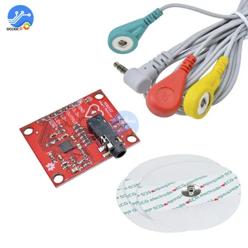 AD8232 Srčni utrip, EKG Spremljanje Senzor Modula z kabli DIY kit za Arduino