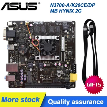 ASUS Mini Motherboard N3700-A/K20CE DP MB HYNIX 2G integrirano N3700 Desktop mini ITX DC RAČUNALNIŠKE matične plošče, Set