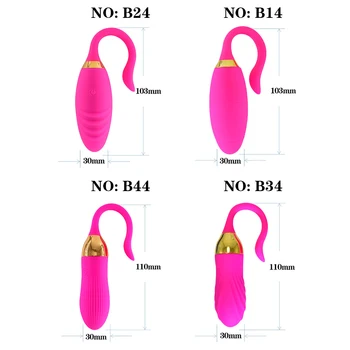 Novo Brezžično Krmiljenje G-spot, Vibratorji 10-frekvenca Vibracij USB Polnjenje Nosljivi Hlačke Masturbacija Fishtail Vibracijsko Jajce