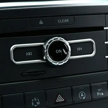 ABS Avto Styling CD Dekoracijo Trakov Trim za Mercedes Benz A B Razred GLA CLA GLE C117 da w117-17 AMG Srebro Avto Dodatki