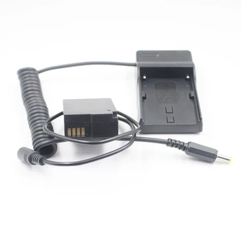 NP-F970 Adapter za Polnilnik z DCC8 za Panasonic DMC-FZ1000 FZ200 FZ300 G7 G5 G6 GH2 S GX8 G80 G81 G85 DC Vtičnice v