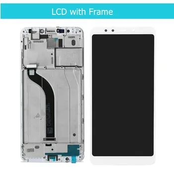 Za Xiaomi Redmi 5 LCD Zaslon na Dotik Steklena Plošča Okvir Računalnike Zbora za Xiaomi Redmi5 Popravila Rezervnih Delov