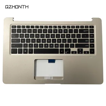 Laptop Uporablja Za Asus S510U podpori za dlani z NAMI Tipkovnico brez Touchpad Zlato Barvo