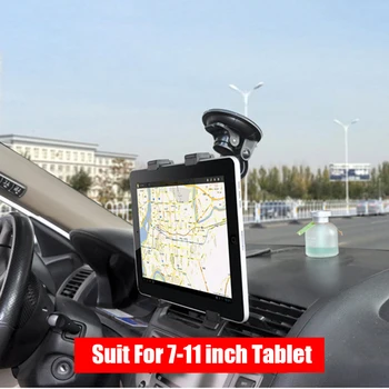 Vmonv Tablet Car Holder Stojalo Za iPad Zraka 1 2 Mini 2 3 4 Pro 9.7 10.5 Univerzalno Vetrobransko steklo Avtomobila Mount Za 7-11 palčni Samsung Tab
