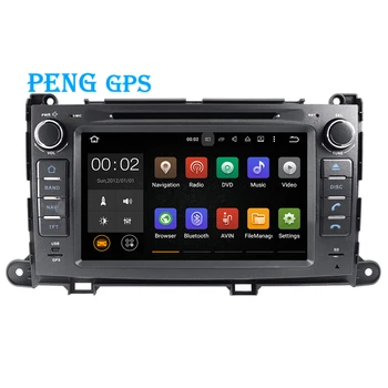 Avto DVD Predvajalnik, GPS Navigacija Za Toyota Sienna 2010-Car Audio Stereo Multimedijske GPS glavne enote HD Touchscreen Radio Trak