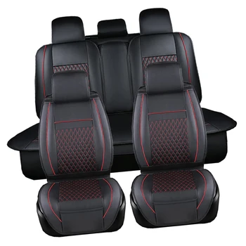 Luksuzni PU Usnje Auto Avtomobilskih Sedežnih prevlek 5 Sedeži avtomobilski sedež zajema opremo, prevleke za vozila seat Za Toyota Probox