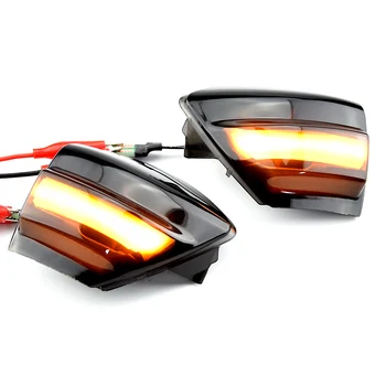 2X LED Dinamični Vključite Opozorilne Luči Strani Ogledalo Zaporedno Blinker Indikatorska Lučka Za Ford S-Max 07-14 Kuga C394 08-12 C-Max 11-19