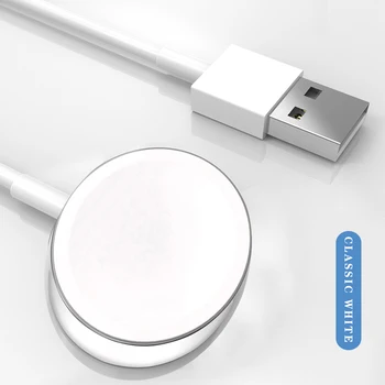 Magnetni Združljiv Polnilnik za Apple Gledati Serije 6 5 4 3 2 1 MP Prenosni IWatch Brezžično Polnjenje Dock USB Smart Dodatki
