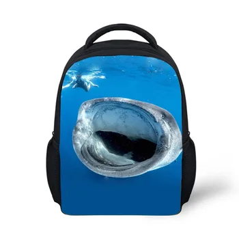 Lahka šolska torba kul kita humpback design nahrbtnik dekleta fantje knjiga vrečko otroci daypack Trpežna, lahka teža nahrbtnik, ki je Okolju prijazen