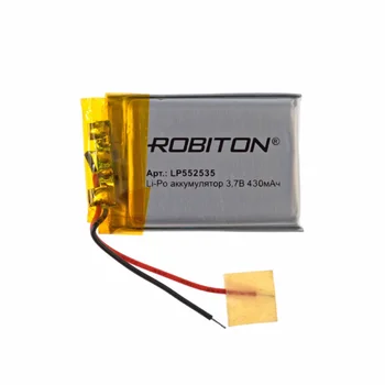 Li-ion polymer baterija lp552535 robiton, Li-Pol prizma z zaščito vezja
