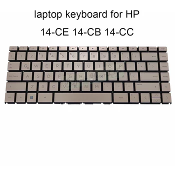 Zamenjava tipkovnice za HP Paviljon 14 CE 14-CC 14-CB LA latinsko Vnesite zlati tipkovnice SG 93270 X9A original nov laptop deli