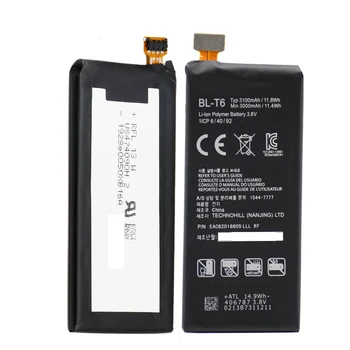Novo Rezervno Baterijo BL-T6 za LG Optimus GK F220 F220S F220L F220K BLT6 3000/3100mAh Vrh Kakovosti Li-Polymer Akku +Orodja