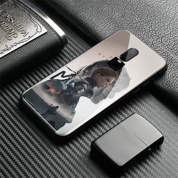 Smrt je Nasedla plakat TPU mehki silikonski kaljeno steklo telefon primeru zajema lupini nemoteno coque Za OnePlus 6 6T 7 Pro 7T