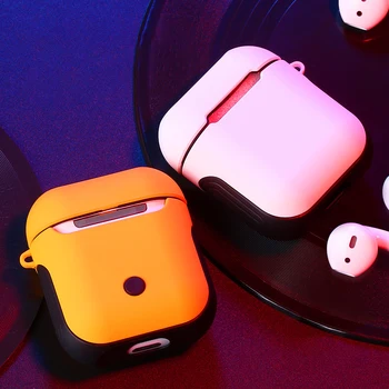 IKSNAIL Slušalke Primeru Za Apple AirPod1 Kritje Za Res Brezžične Bluetooth Slušalke Zraka Stroki Zaščitna Torbica AirPod Dodatki