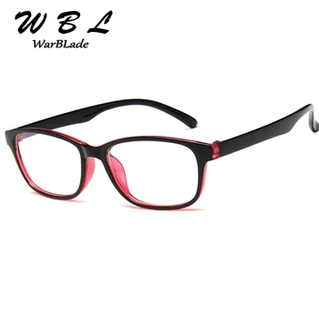 WarBLade Mode Optični Okvir Moški Ženske Jasno, Pregledno Očala Mladih Veliki Kvadratni Okvir Recept Očala