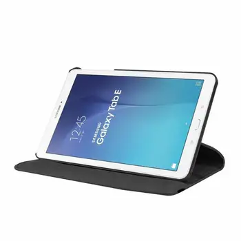 Magnetni Smart Primeru Zajema PU Usnja za Samsung Galaxy Tab E 9.6