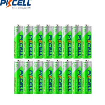 16PCS PKCELL AA baterija za ponovno Polnjenje 600mah 1,2 v NIMH aa nizke self razrešnice precharge baterije 2a polnilna batteria