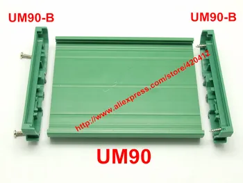 UM90 električno vtičnico DIN rail po Meri PCB Montaža Baze dinrail imetniki pcb 35-mm standardu DIN rail plastična škatla DIN rail