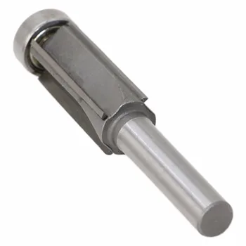 1Pc 8 mm Kolenom 4 Zob Ekstra Dolgo Flush Trim Usmerjevalnik Malo Vplivajo Lesnoobdelovalnih Rezkanje Rezalnik