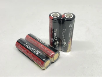 4pcs/veliko TrustFire 14500 3,7 V 900mAh Litijeva Baterija za ponovno Polnjenje Baterije s PCB Varstvo Odbor Za Svetilke Svetilka