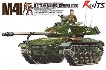 RealTS TAMIYA MODEL 1/35 OBSEGA vojaške modeli #35055 ZDA M41 Walker Buldog