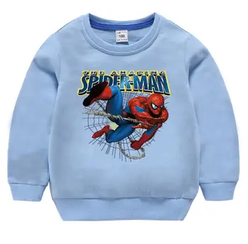 Otrok je Spiderman Sweatshirts Jesen Pomlad Baby Boy Oblačila, otroška Oblačila Malčka, Girl Obleke