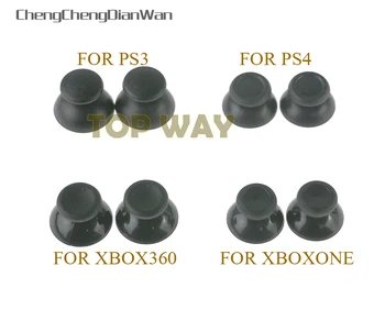 Za Xbox360 XboxONE PS3 PS4 Krmilnik 3D Analogni Thumbsticks nazobčenje Palico Skp Palčko Za xbox 360 eno ChengChengDianWan