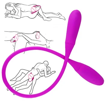 Dvojno Glavo Motorja Klitoris Stimulator Za Nekaj Močno Vibracijska Vagina Intimno Blago G Spot VibratorSex Igrače Za Odrasle