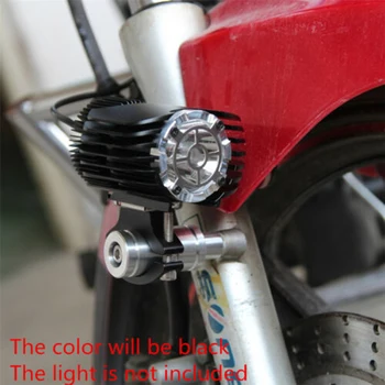2Pcs/Set CNC Motocikel Glavo Svetlobe LED Nosilec za Montažo Post Bar Objemka za Podporo močnih in trajnih