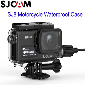 SJCAM SJ8 Serije motorno kolo, Vodotesno Ohišje z USB-C Kabel za SJ8 Pro SJ8 Plus SJ8 Zraka 4K delovanje Fotoaparata Dodatki