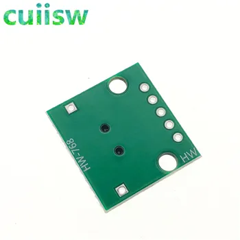 Cuiisw 100 kozarcev MINI USB DIP Adapter 5pin ženski konektor B na vrsto pcb pretvornik