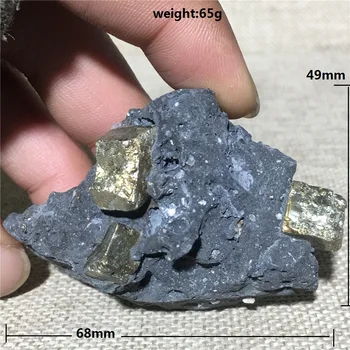 Naravni Pyrite Quartz Darilo Vzorcu Visoke Kakovosti Doma Oprema Okrasni Kamen In Kristalno Reiki Zdravljenje Zdravljenje Kamna