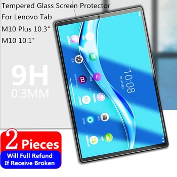 2pcs 9H Kaljeno Steklo Screen Protector Za Lenovo Zavihku M10 Plus 10.3 TB-X606 Tablet Zaščitno folijo Za M10 10.1 TB-X605 2. Gen
