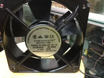 Hladilni ventilator ventilator 18060 ac220v240v fp18060 ex-s1-b dvojni ležaj