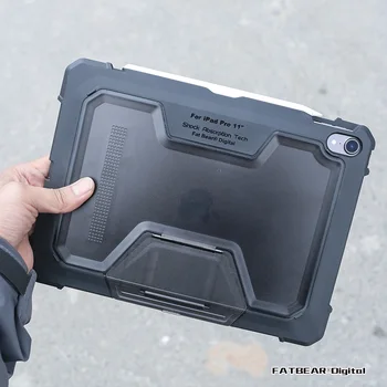 [za Apple iPad Pro 11 inch 2020 2018] FATBEAR Taktike, Krepak Shockproof Vojaški Oklep Rezerve Primeru Mehko Pokrov