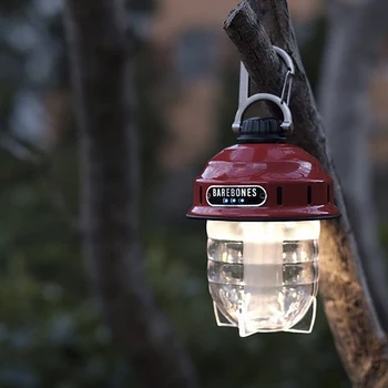 Barebones Majhne lestenec svetilnik Luč na prostem taborjenje luč luči polnilna LED luči luči tabor