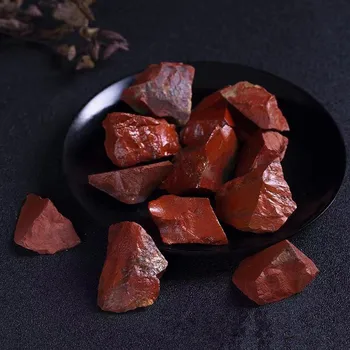 Red Jasper grobo Kamenje raw quartz crystal dragih kamnov za Fish Tank Akvarij Dekor Doma Kamna