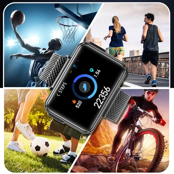 Fitnes Zapestnica Brezžične Bluetooth Slušalke 2 V 1 Bluetooth 5.0 Čip IP67 Nepremočljiva Šport Pametno Gledati