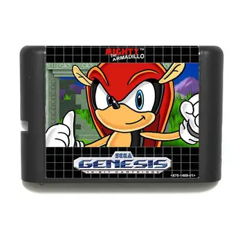 Mogočne Je Armadillo V Sonic Hedgehog 1 16 bit MD Igra Kartice Za Sega Mega Drive Za Genesis