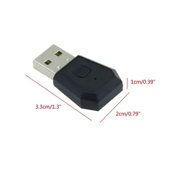 USB Adapter Bluetooth 4.0 Oddajnik Za PS4 Slušalke Sprejemnik Slušalke Dongle