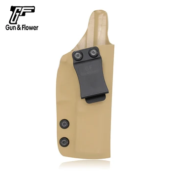 Gunflower Prikrivanja Desno Roko IWB Kydex Tulec, fit Glock 17/22/31 Pištolo Pištole Torbica dodatna Oprema Torbe