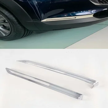 Za Mazda CX-30 CX30 2020 2021 ABS Chrome Spredaj Foglight Luči za Meglo Kritje Trim Avto Zaščito Nalepke Okvir Pribor Styling