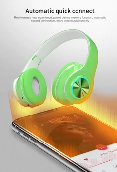 B39 Macaron Slušalke, Prenosni Brezžični Bluetooth 5.0 Luštna Punca Zložljive Slušalke HI-fi Stereo slušalke Z MIKROFONOM TF Kartica