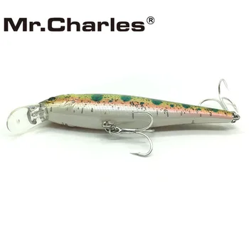 G. Charles CMC019 Fishing Lure 80 mm/9 g 0-1m Plavajoče Super Potopu Pisanec Težko Vabe Kakovost Profesionalno Crankbait