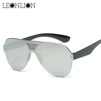 Leonlion 2021 Pilot iz Enega kosa Klasičnih sončna Očala Človek Barvne Vožnjo sončna Očala Ženske/Moške blagovne Znamke Oblikovalec Letnik UV400