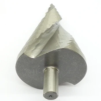 Svedri 6 do 60 mm HSS Spiralni Groove Korak Drill Bit Povrtalo Reaming Vrtanje Luknje Cut Twist Sveder za Železo/Jekleno Ploščo/PV Ploščo