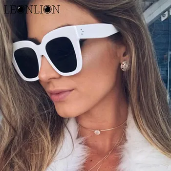 LeonLion 2021 Nova Mačka Oči, sončna Očala Ženske Oblikovalec Razkošje Moški/Ženske Leopard sončna Očala Classic Vintage UV400 Prostem Očala