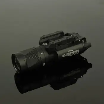 Taktično X300V Pištolo Svetilka X300 Strobe Orožje Svetlobe LED 500 Lumen Pištolo Streljanje Železniškega X300 za Glock CZ 75