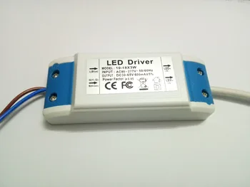 20pcs 10~18x3W Power LED Driver , Vhod 85V~265V LED Transformator Izhod DC30V~65V 600 MA LED Driver
